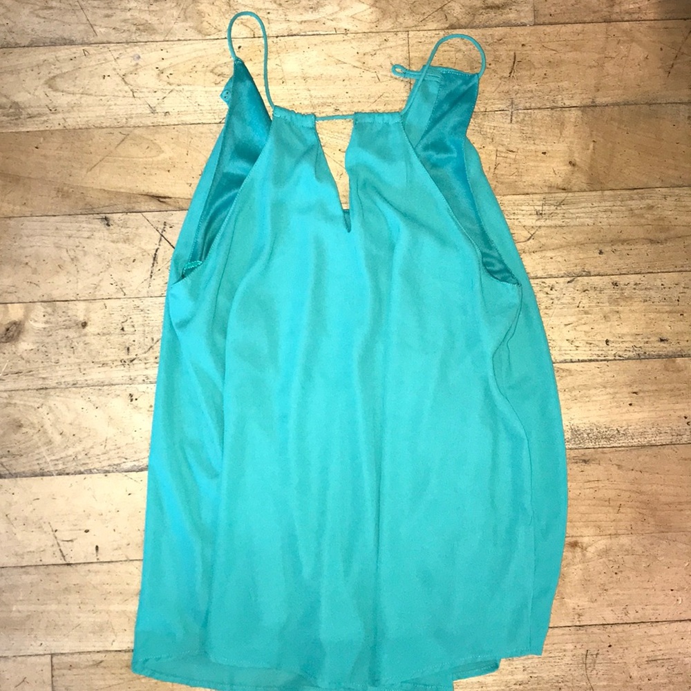 Blue Japna tank top